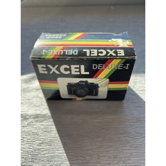 *UNTESTED* Vintage Excel Deluxe-I 35MM Camera Made In Japan w/Box - Picture 14 of 14